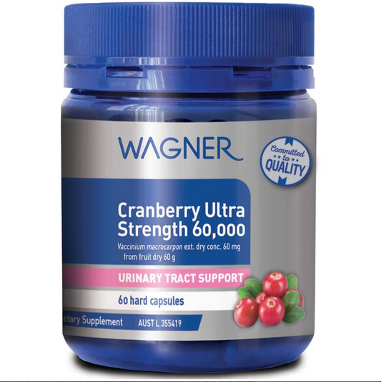 Wagner 高濃度蔓越莓膠囊60000mg60粒