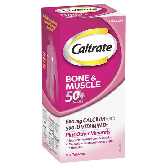 Caltrate 挺立50歲以上鈣強力錠100粒