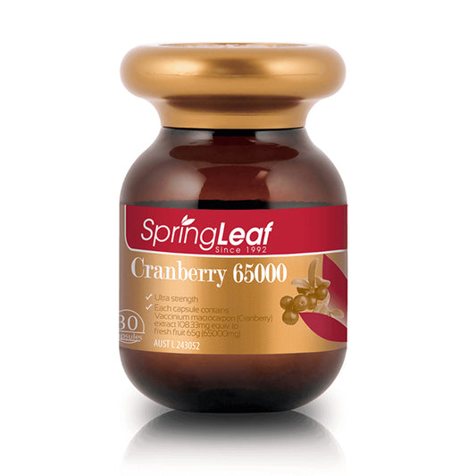 Spring Leaf 高濃縮蔓越莓膠囊 30粒