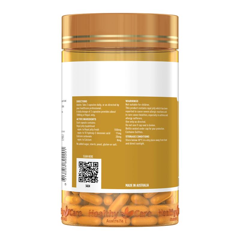 Healthy Care 蜂王漿膠囊 1000mg 365粒