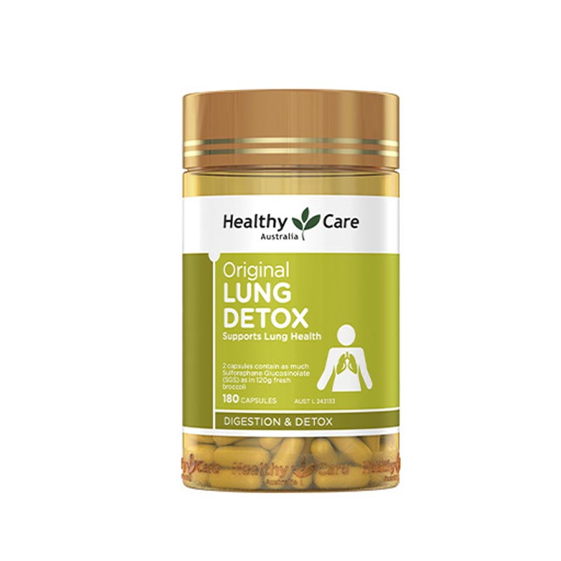 Healthy Care 清肺排毒膠囊 180粒