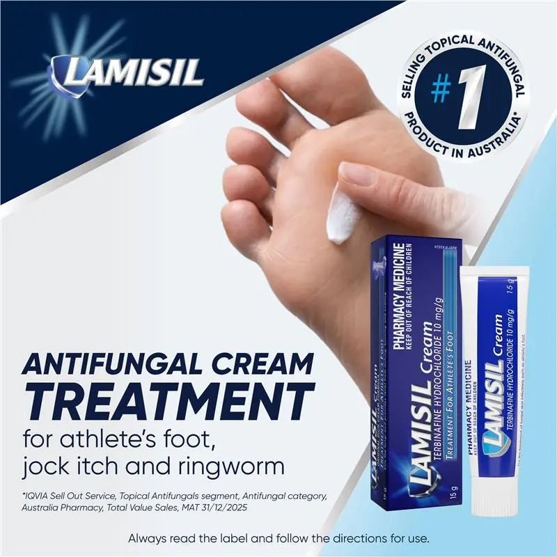 Lamisil 腳氣膏 15g