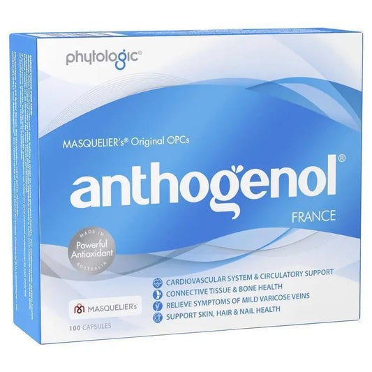 Anthogenol 月光寶抗氧化花青素葡萄籽精華100粒