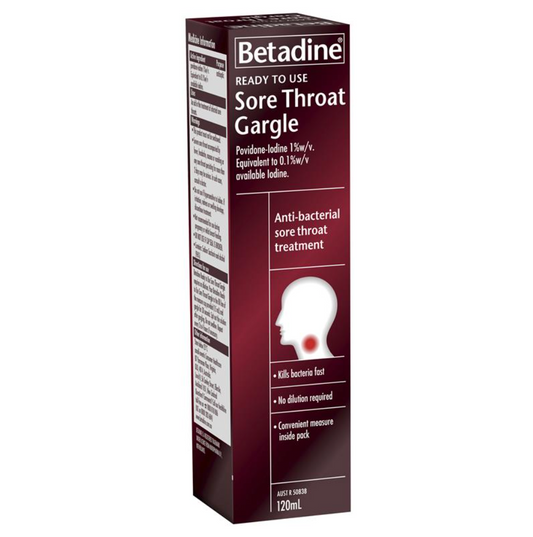 Betadine 消炎殺菌漱喉水(含量杯)120ml