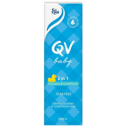 QV 嬰兒二合一洗髮乳護髮素200g