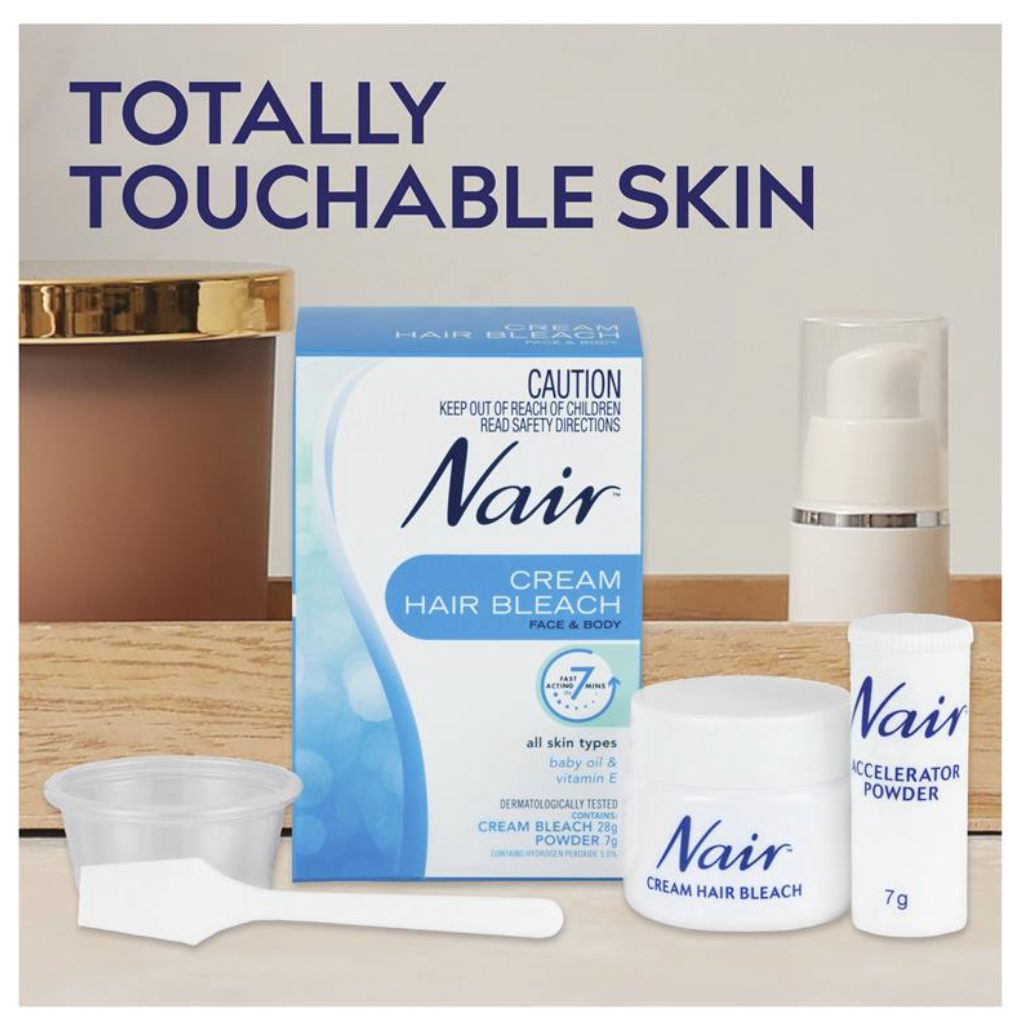 Nair 面部身體毛髮漂白膏28+ 7g