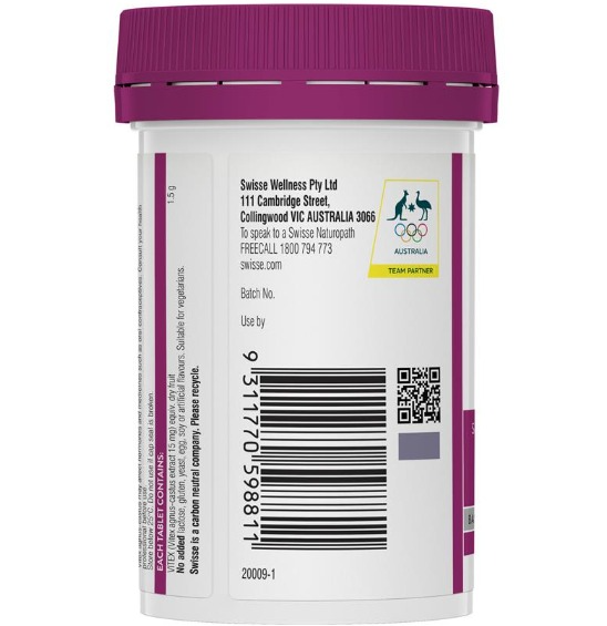 Swisse 聖潔莓1500mg60粒