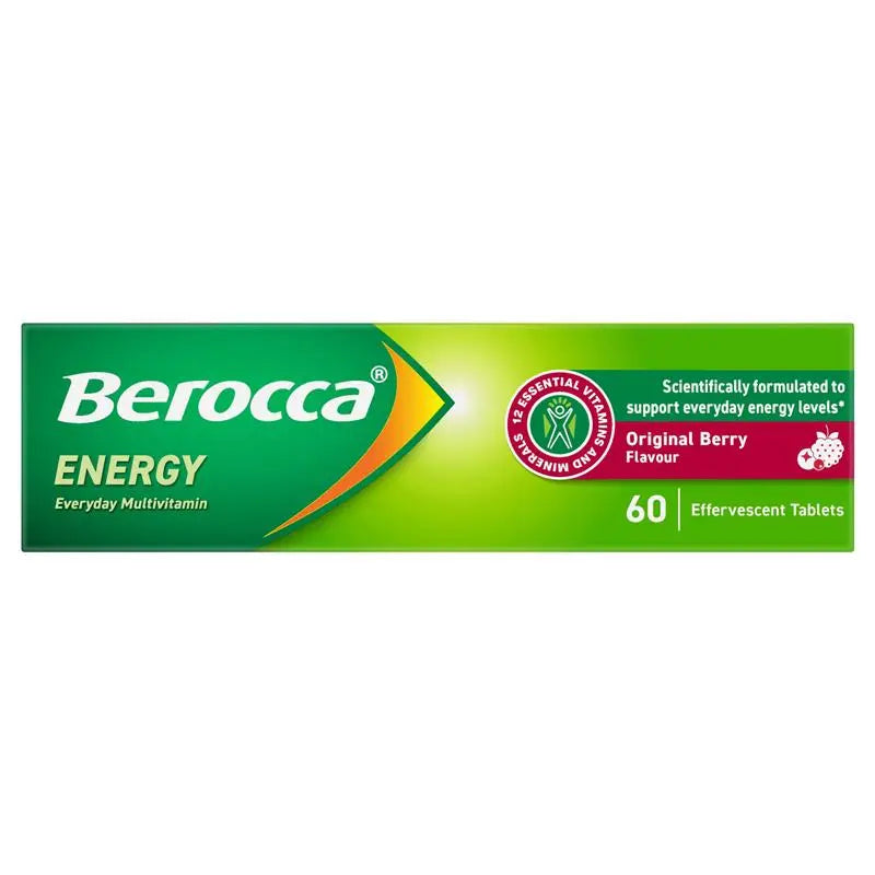 Berocca 拜為佳維生素發泡錠 60片（莓果風味）