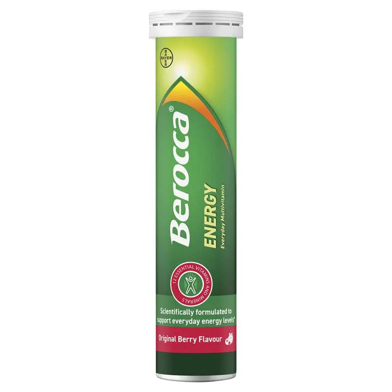 Berocca 拜為佳維生素發泡錠 60片（莓果風味）