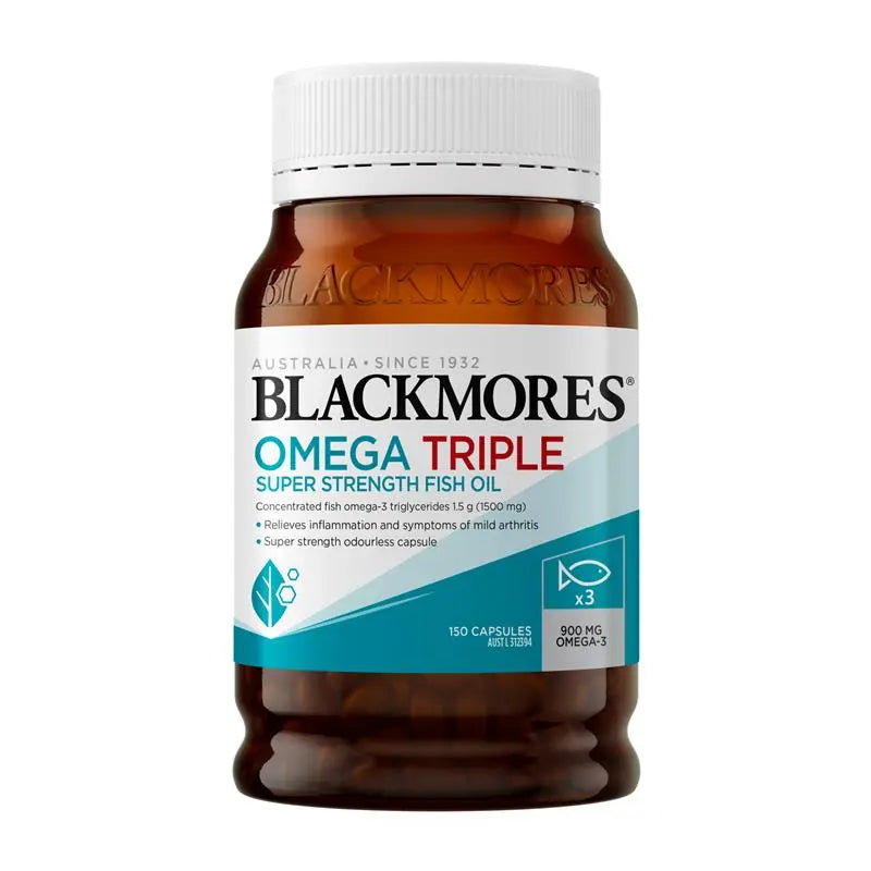 Blackmores 澳佳寶無腥味三倍濃縮魚油150粒