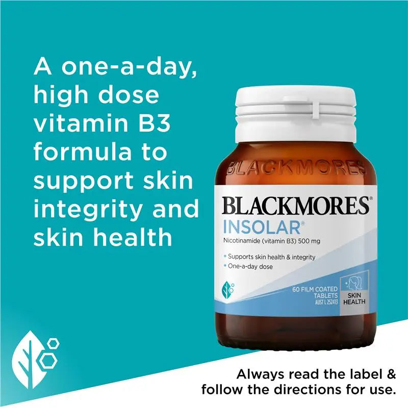 Blackmores 澳佳寶煙酰胺煥白修護精華片60粒