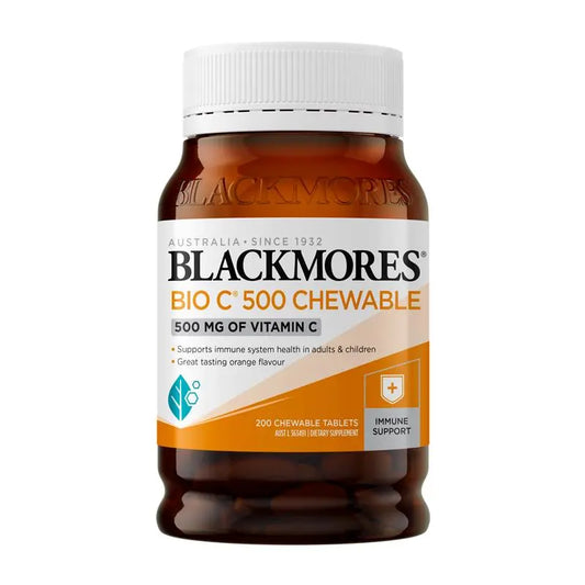 Blackmores 澳佳寶維他命C 500mg 咀嚼片200粒