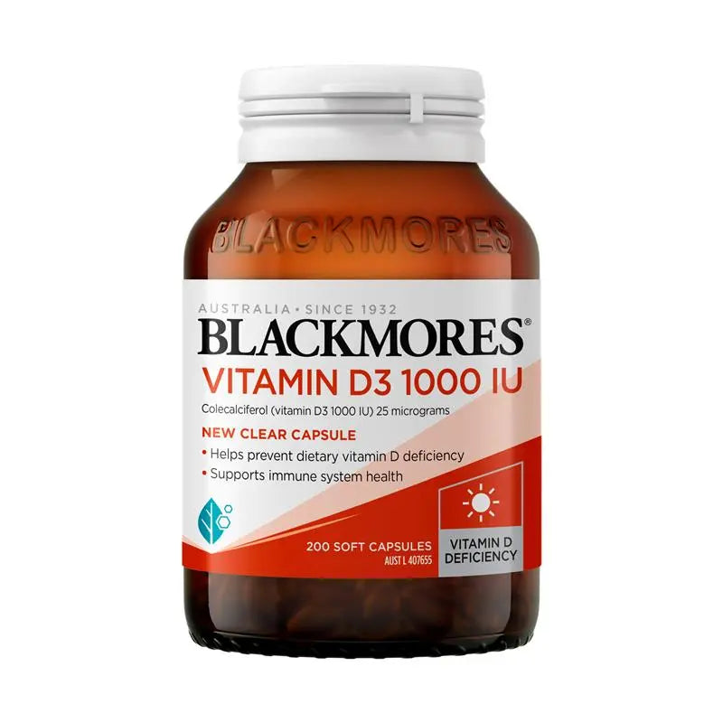 Blackmores 澳佳寶維他命D3 1000IU 200粒