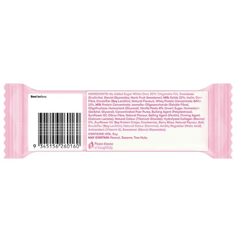 Bondi Protein Collagen 草莓口味蛋白棒 60g