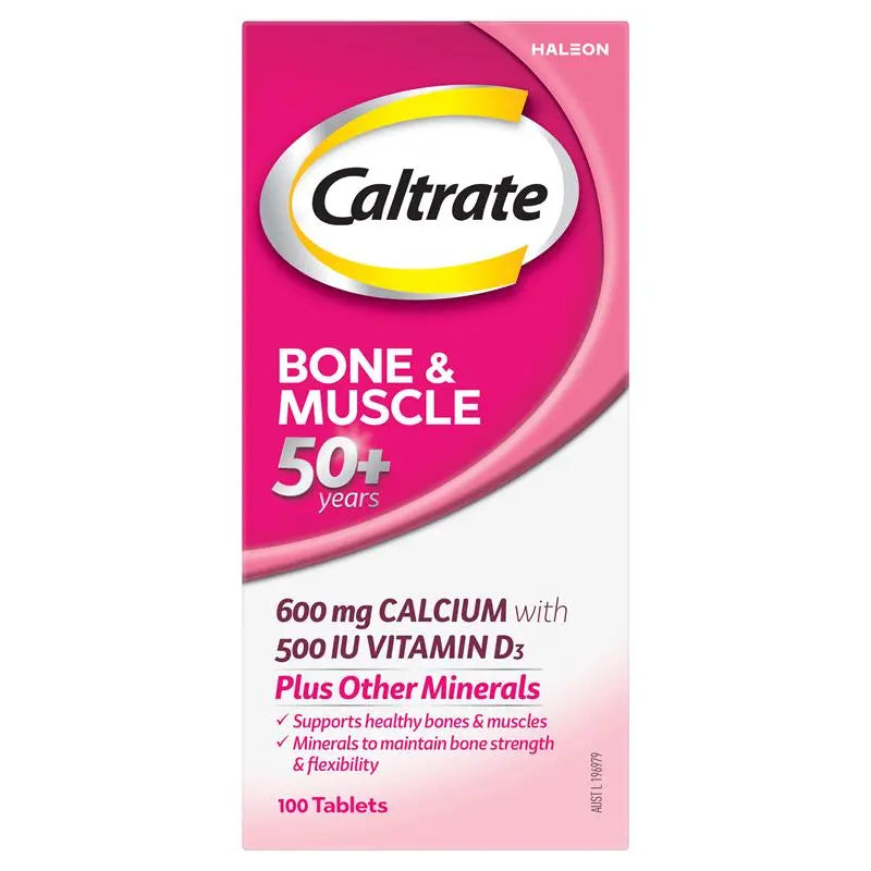 Caltrate 挺立50歲以上鈣強力錠100粒
