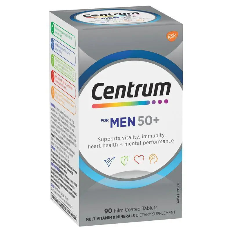 Centrum 善存50歲以上男性綜合維他命90粒