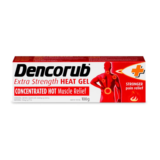 Dencorub 強效熱感肌肉舒緩凝膠100g