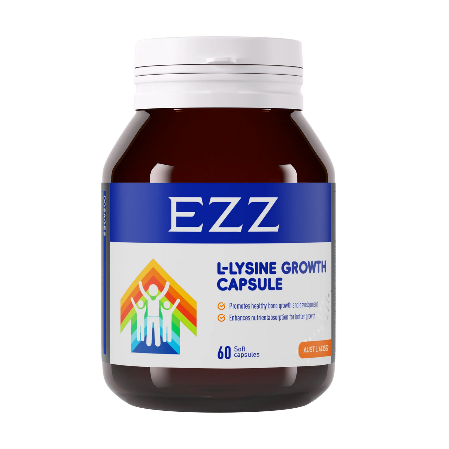 EZZ 賴氨酸成長膠囊 60粒