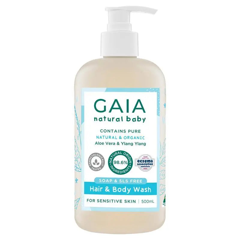 GAIA 嬰兒沐浴洗髮乳 500ml