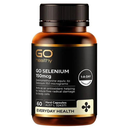 GO Healthy 硒元素補充膠囊 150mcg 60粒