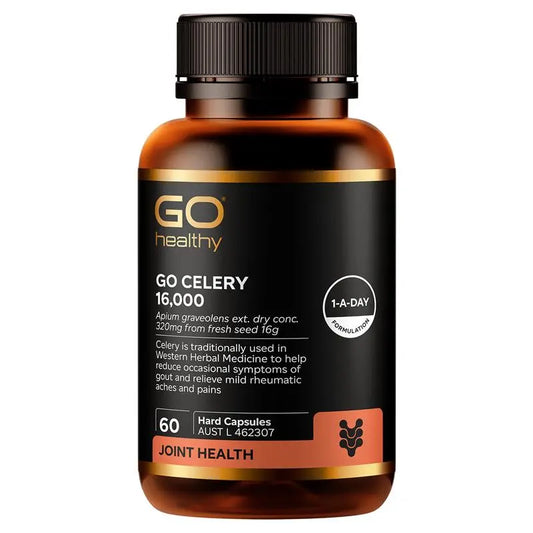 GO Healthy 高濃度芹菜籽膠囊 16000mg 60粒