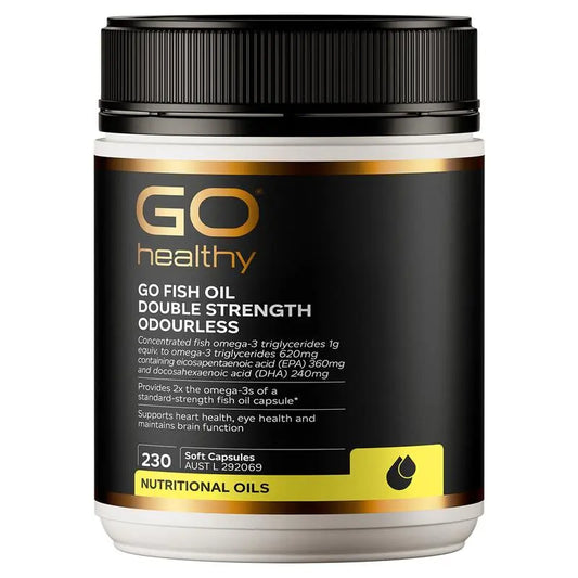 GO Healthy 三倍濃度無腥味魚油 150粒