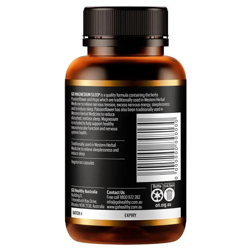 GO Healthy 鎂睡眠膠囊 60粒