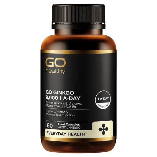 GO Healthy 銀杏精華 9000mg 60粒