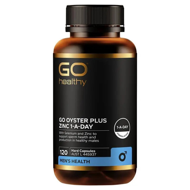 Go Healthy 生蠔精+鋅膠囊 120粒