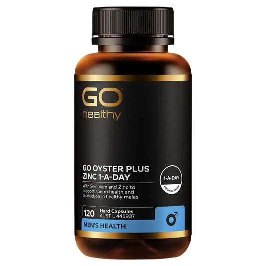 Go Healthy 生蠔精+鋅膠囊 120粒