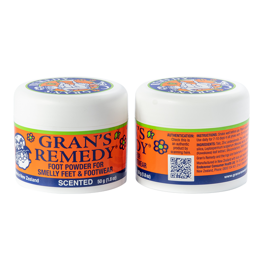 Gran's Remedy 老奶奶除臭粉 50g (橘色-花香)