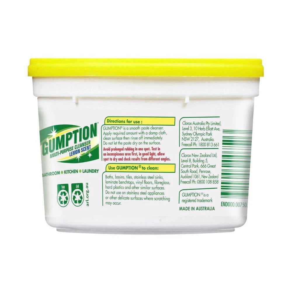 Gumption 萬能清潔膏 500g（檸檬味）