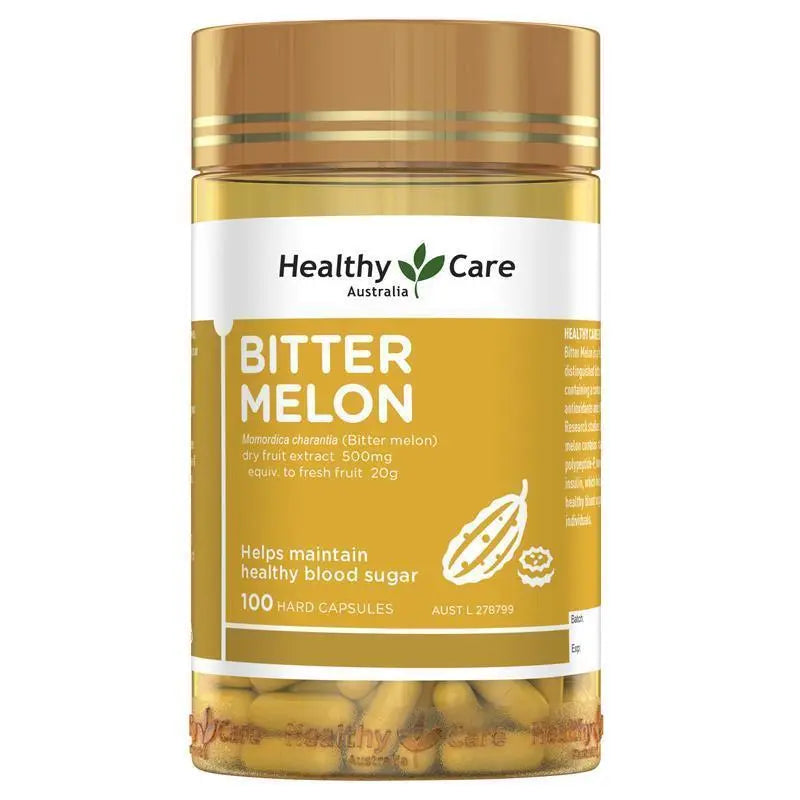 Healthy Care 苦瓜素膠囊 100粒