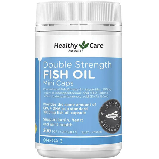 Healthy Care 雙倍加強迷你魚油 200粒