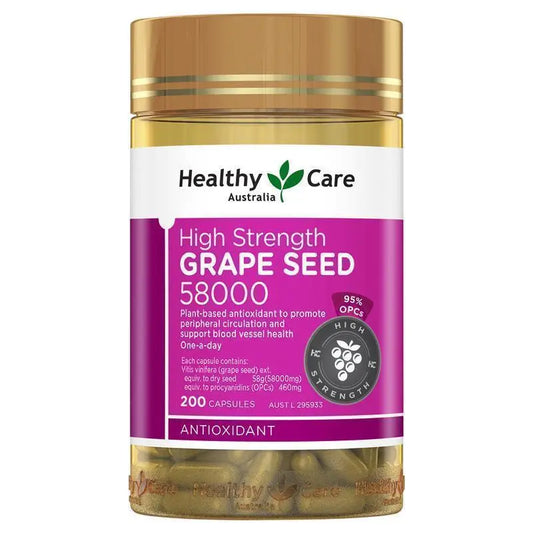 Healthy Care 加強版葡萄籽精華 200粒