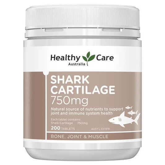 Healthy Care 鯊魚軟骨素 750mg 200粒