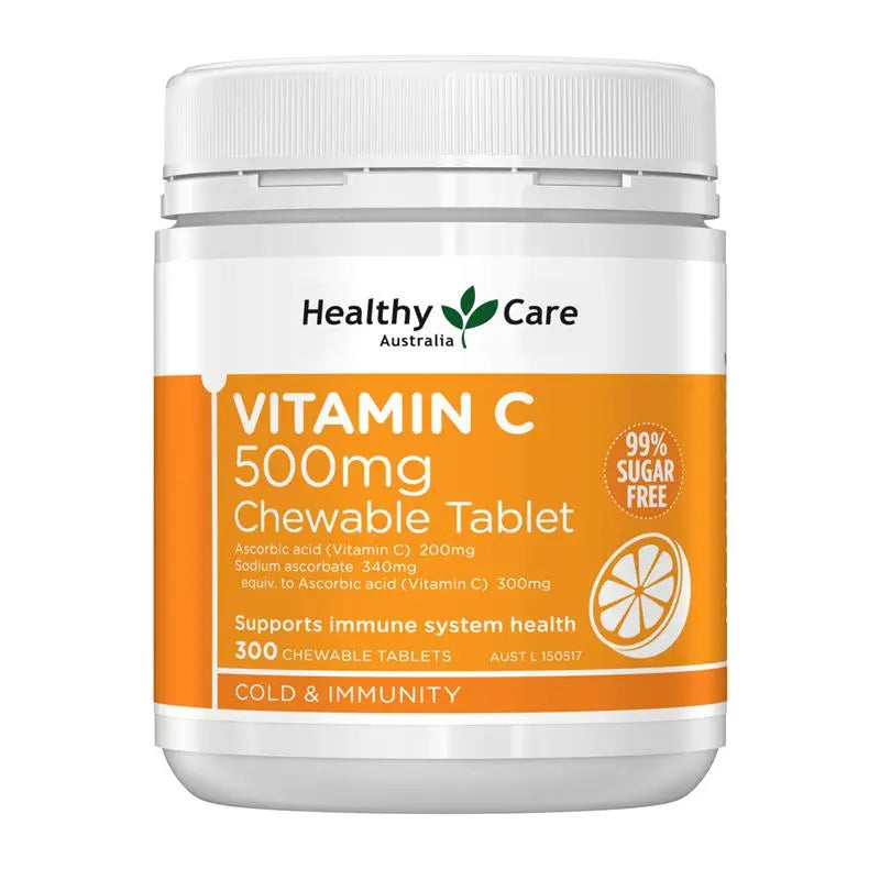 Healthy Care 維他命C咀嚼片 300粒