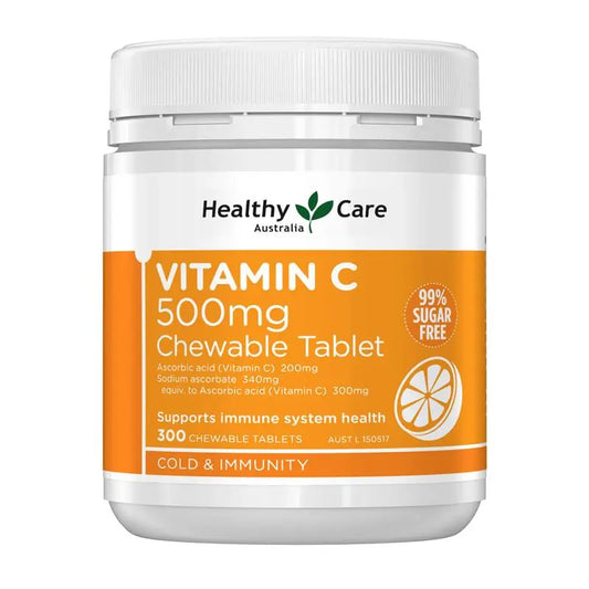 Healthy Care 維他命C咀嚼片 300粒