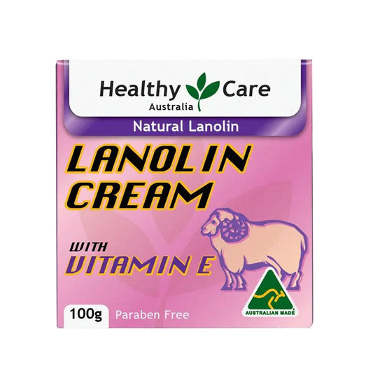 Healthy Care 綿羊油維生素E乳霜 100g