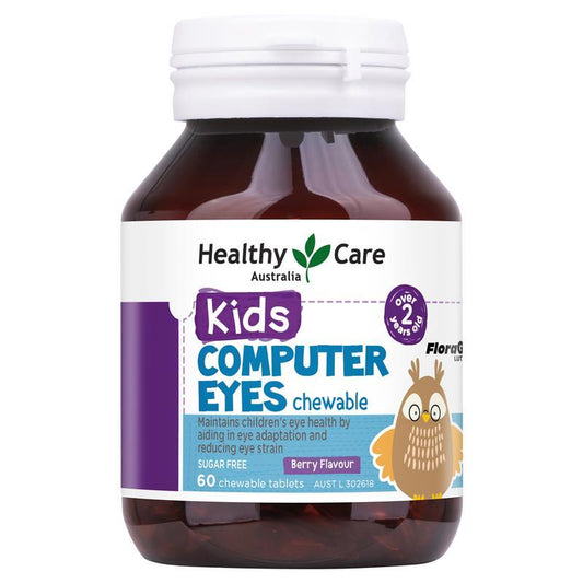 Healthy Care 兒童防藍光護眼咀嚼片 60粒