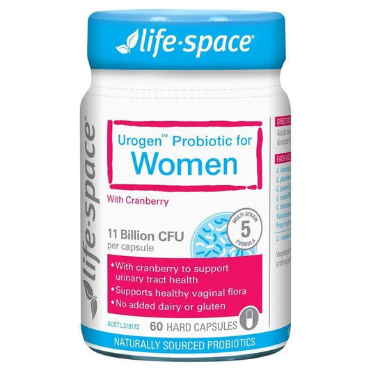 Life-Space 女性蔓越莓益生菌 60粒