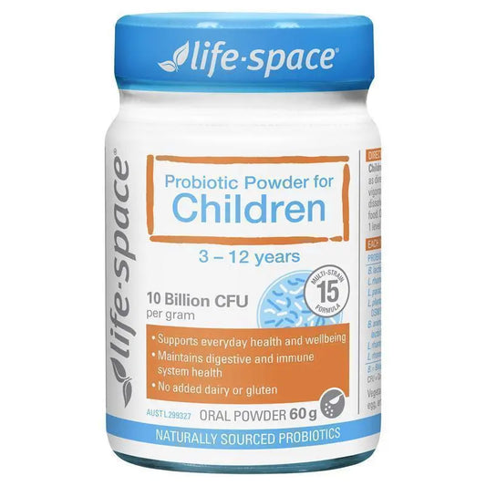 Life-Space 兒童益生菌粉 60g (3歲-12歲）