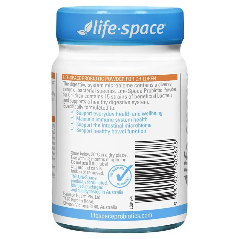 Life-Space 兒童益生菌粉 60g (3歲-12歲）