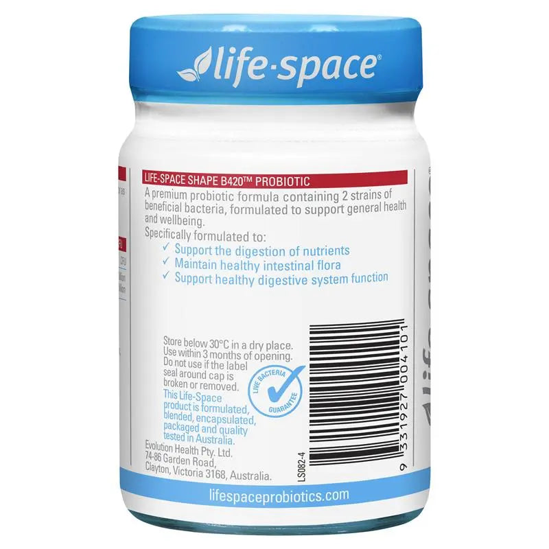 Life-Space B420體態管理益生菌 60粒