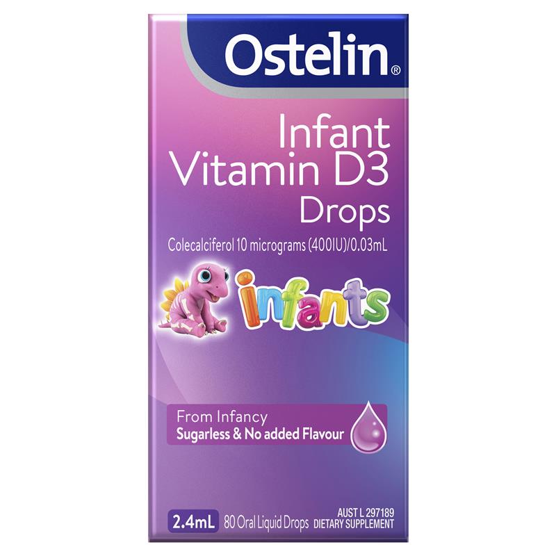 Ostelin 奧斯特林新生兒維生素D滴劑 2.4ml