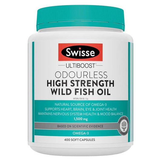 Swisse 深海無腥味魚油1500mg 400粒