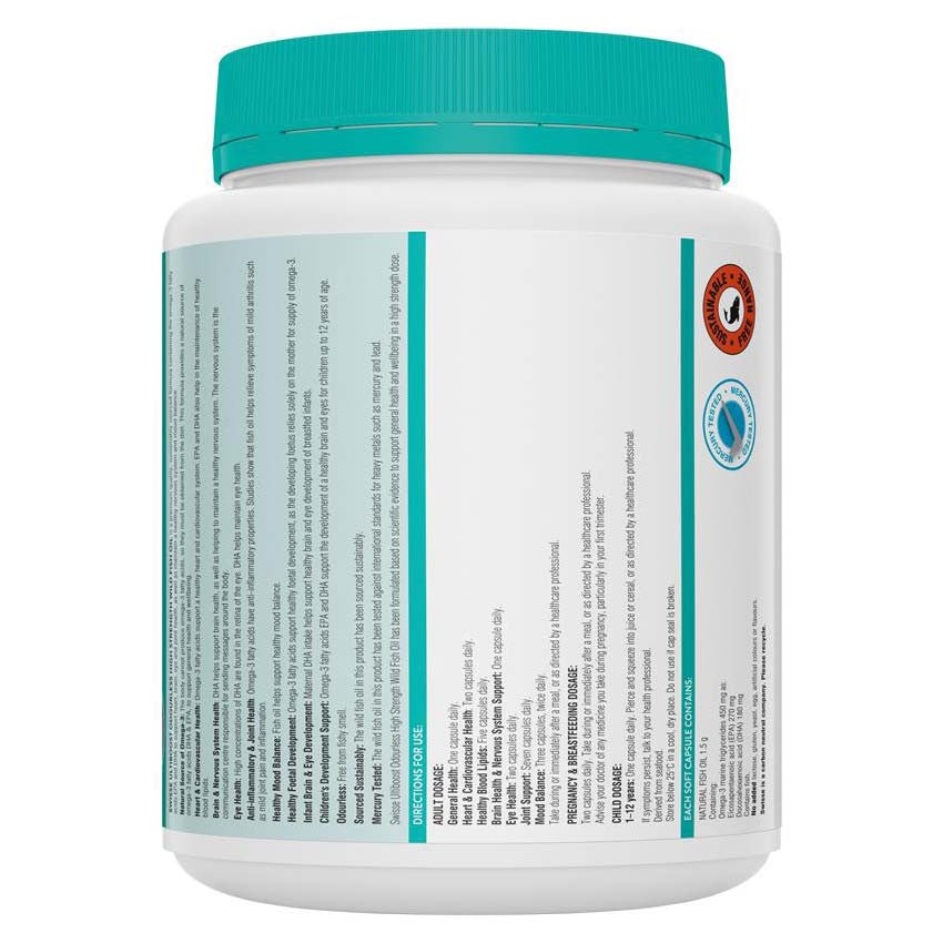 Swisse 深海無腥味魚油1500mg 400粒