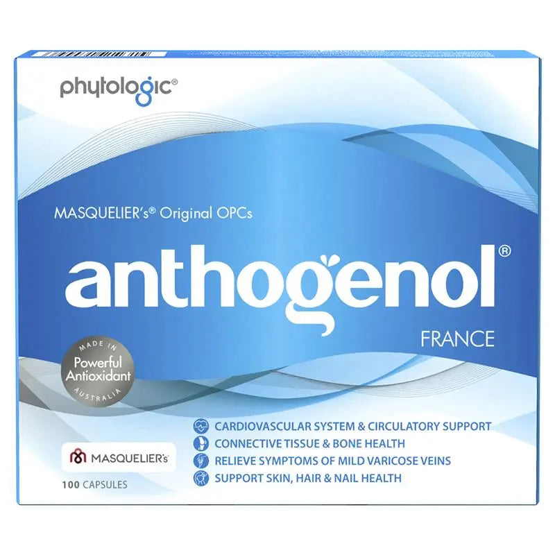 Anthogenol 月光寶抗氧化花青素葡萄籽精華100粒