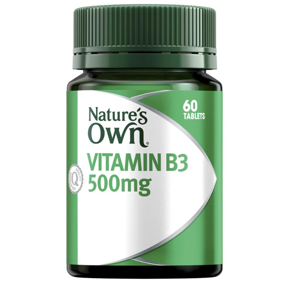 Nature's Own 自然澳維他命B3(500mg)營養片60片