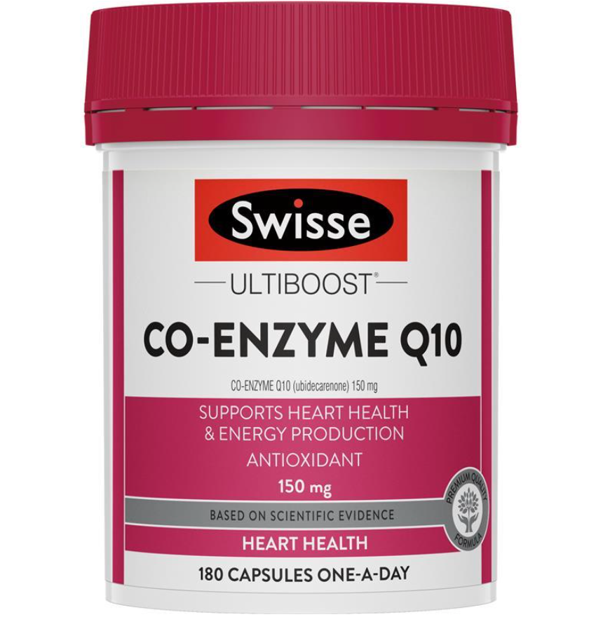Swisse輔酶Q10心臟寶膠囊180粒
